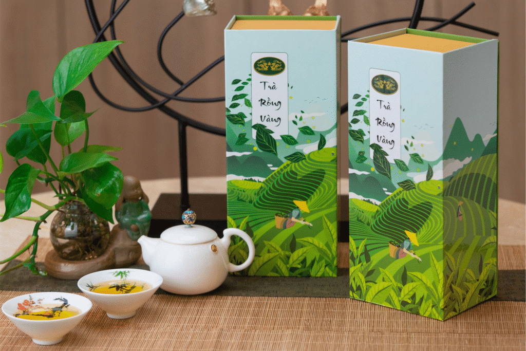 Tập đoàn Đôi Dép - Trà rồng vàng