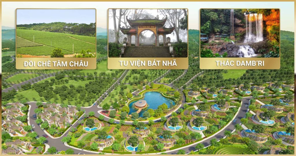 Dự án đất nền Bảo Lộc. Phối cảnh dự án La Beaute Bảo Lộc