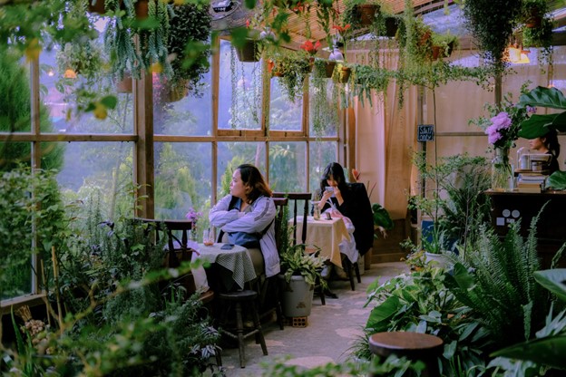 Địa điểm du lịch tại Bảo Lộc - Le Bleu Garden Café
