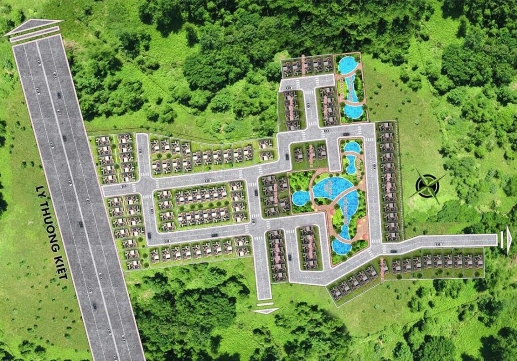 Dự án đất nền Bảo Lộc. Bản vẽ dự án Pine Valley - Bảo Lộc