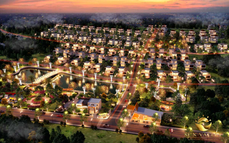 Đất nền Bảo Lộc. Dự án Sun Valley - Bảo Lộc về đêm