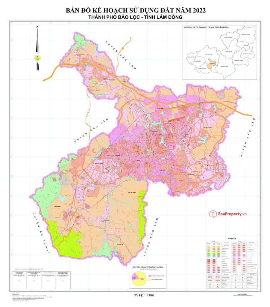 Đất Bảo Lộc. Bản đồ quy hoạch 866 tại Bảo Lộc