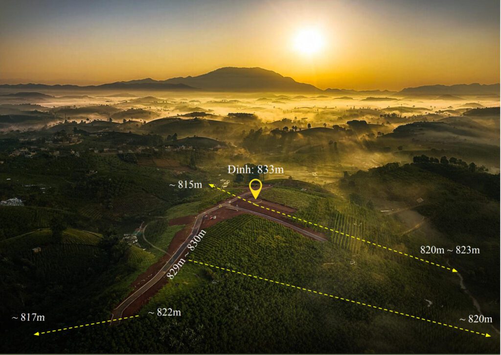 Đất đồi Bảo Lộc. Đồi Hoa Gió Lộc Ngãi