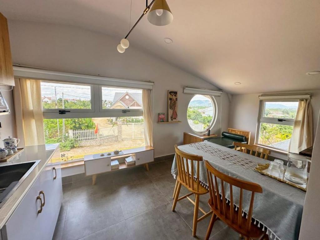 Farmstay Bảo Lộc. Không gian Farmstay Bảo Lộc mộc mạc, ấm cúng, chan hòa cùng thiên nhiên