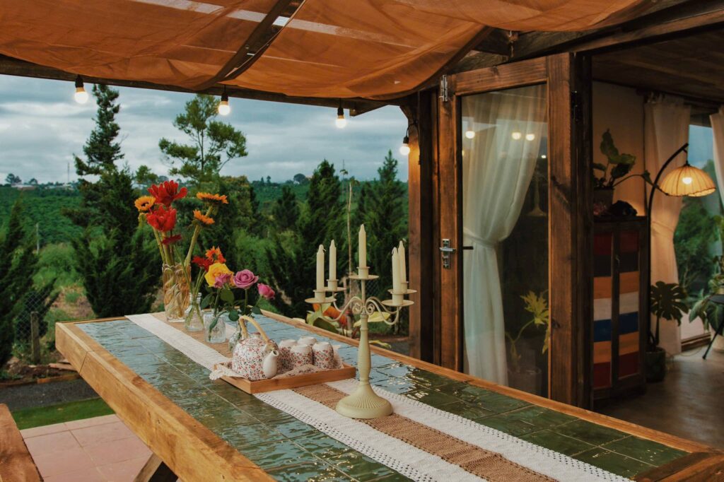 farmstay Bảo Lộc cực chill, cực đẹp