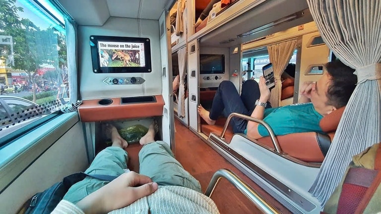 Xe khách Bảo Lộc. Tiện ích trên xe khách