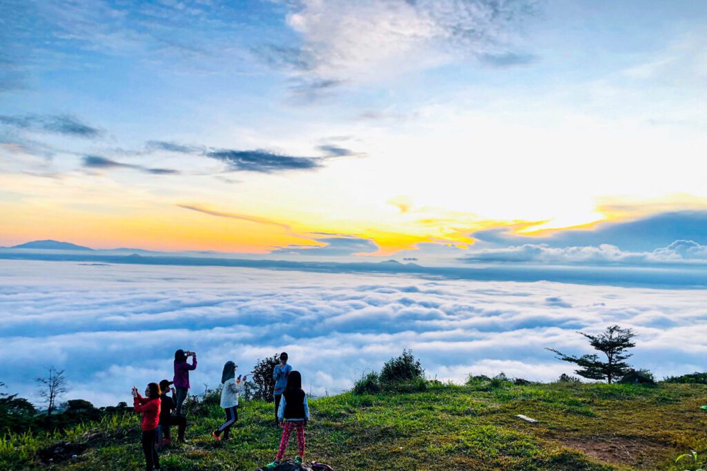 Đồi mây Bảo Lộc. Sương vờn lối nhỏ, trekking Đồi Mây Bảo Lộc mở ra thiên đường