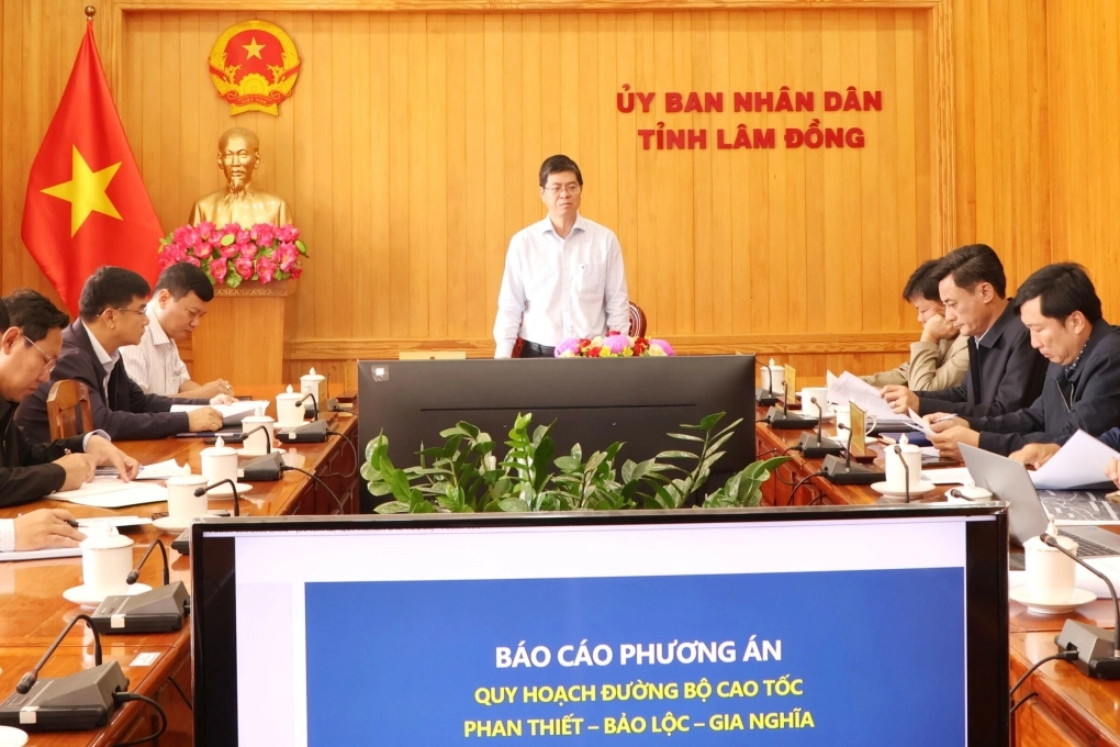 Họp bàn về Cao tốc Gia Nghĩa Bảo Lộc Phan Thiết