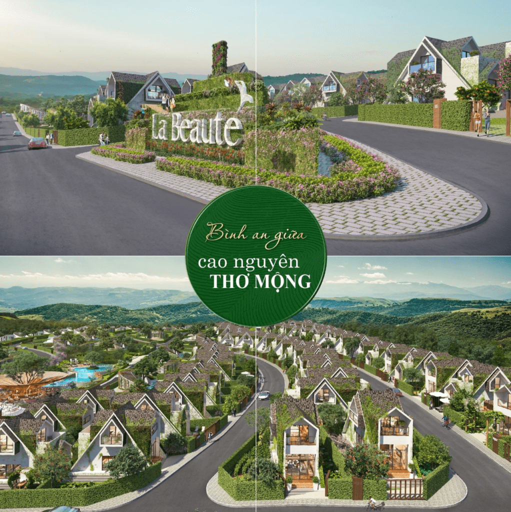 DỰ ÁN LA BEAUTE BẢO LỘC - La Beauté Bảo Lộc Phối cảnh tổng quan