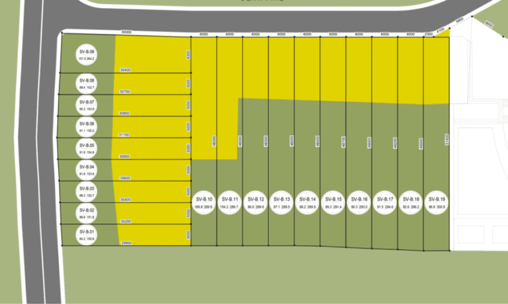 Hình ảnh mô tả Mặt bằng dự án Sành villa Bảo Lộc