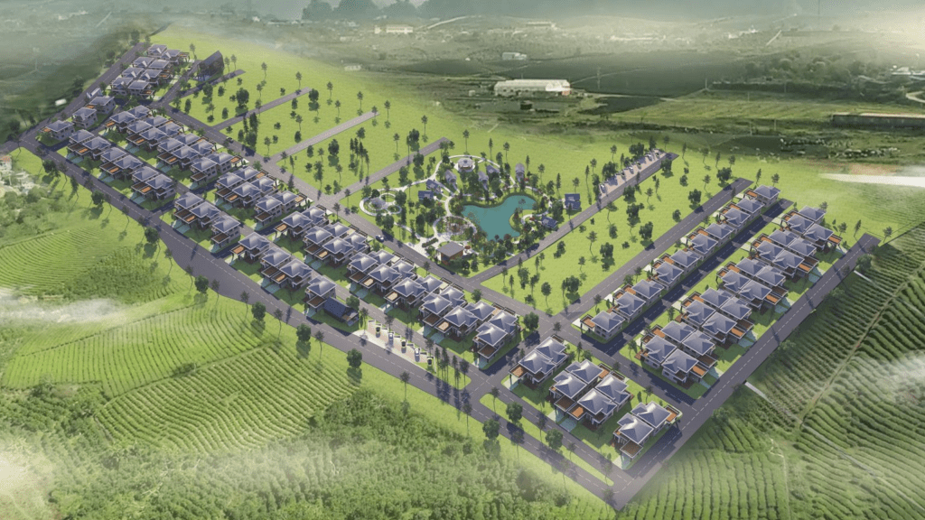 Đambri Hill Village - Phối cảnh dự án Đambri Ecovill Bảo Lộc