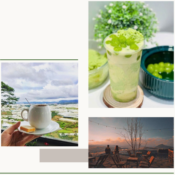 Hình ảnh view đẹp trà sữa Bảo Lộc 