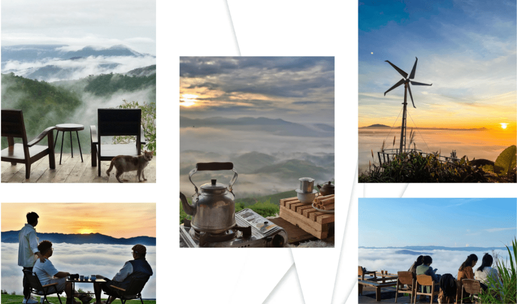 Săn Mây Bảo Lộc Tại Quán Cà Phê View Cao