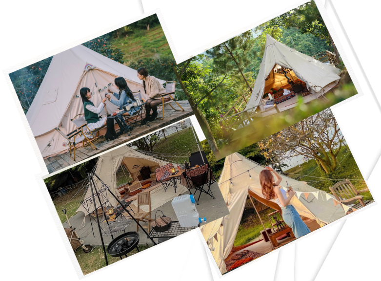 Hình ảnh camping Bảo Lộc 