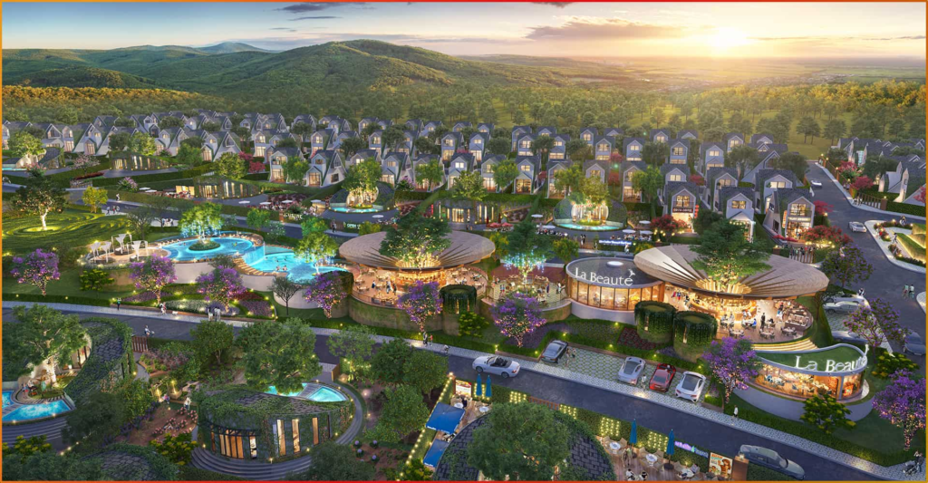 Hình ảnh tổng quan dự án La Beaute Bảo Lộc