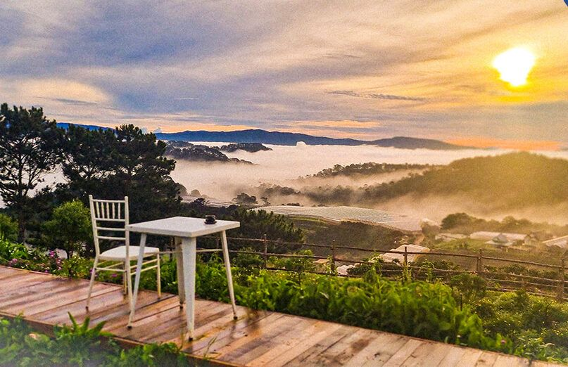 Hình ảnh view đồi Bảo Lộc