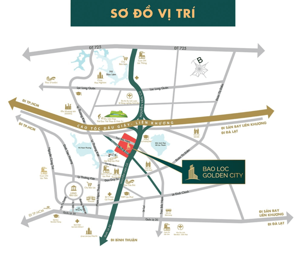 Dự Án Đất Nền Bảo Lộc Golden City