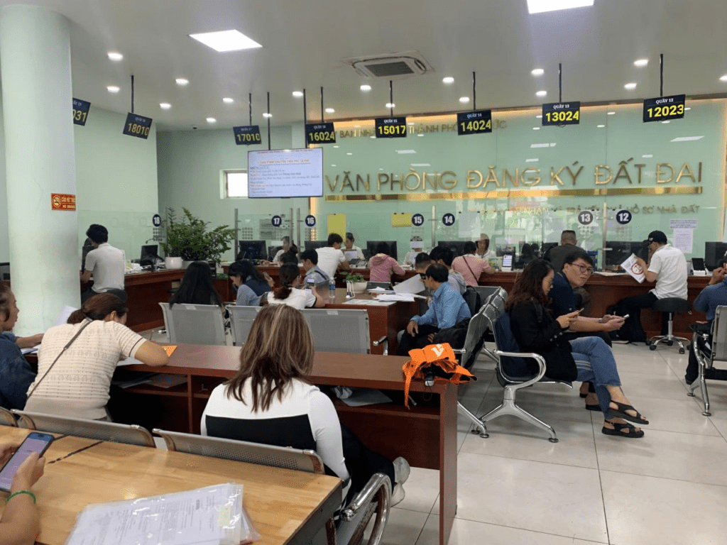 Hình ảnh văn phòng đăng ký đất đai tại Bảo Lộc