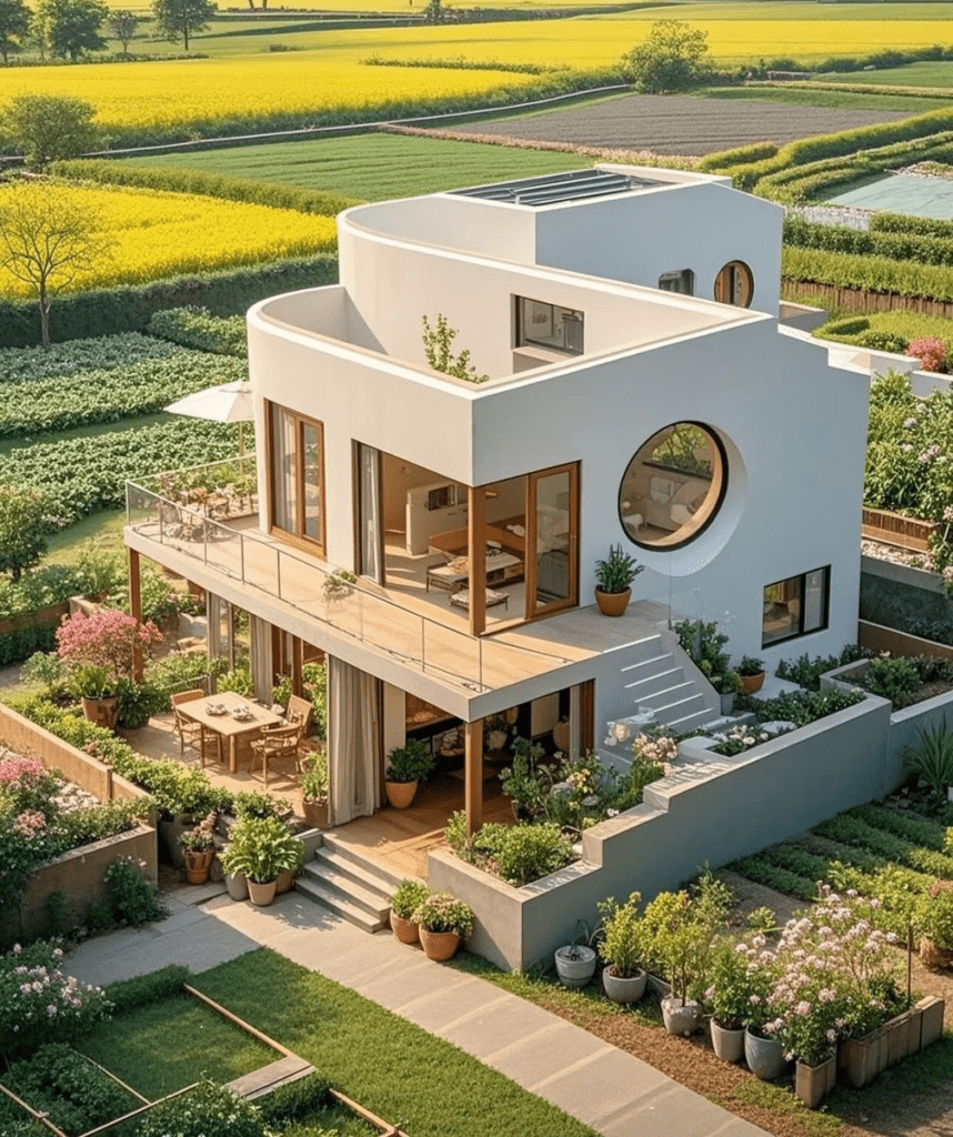 Hình ảnh biệt thự vườn