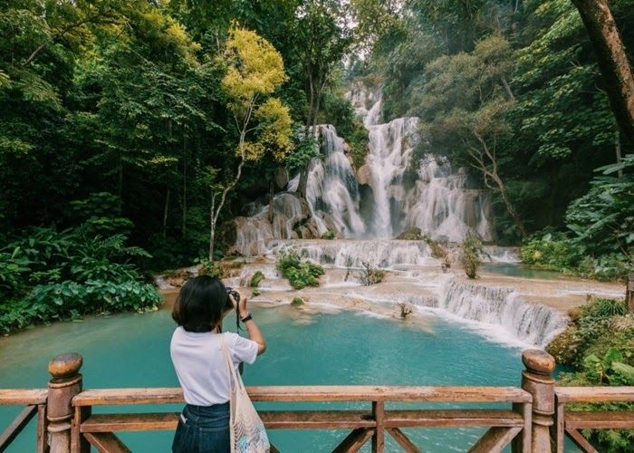 Hình ảnh thác nước thiên nhiên ở Bảo Lộc