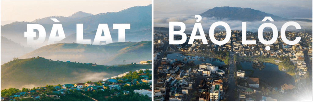 So sánh đầu tư mua đất Đà Lạt và Bảo Lộc