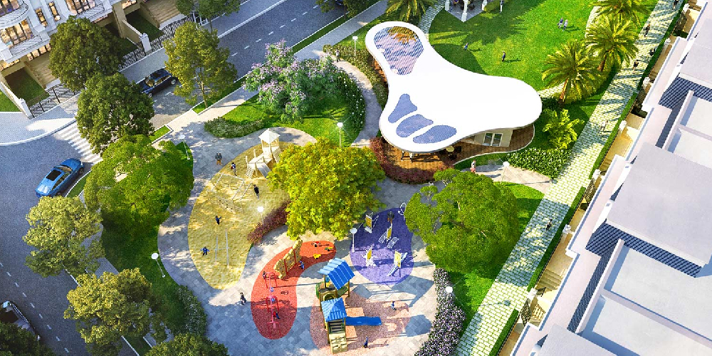 Hình ảnh đất thuộc diện quy hoạch công viên – cây xanh