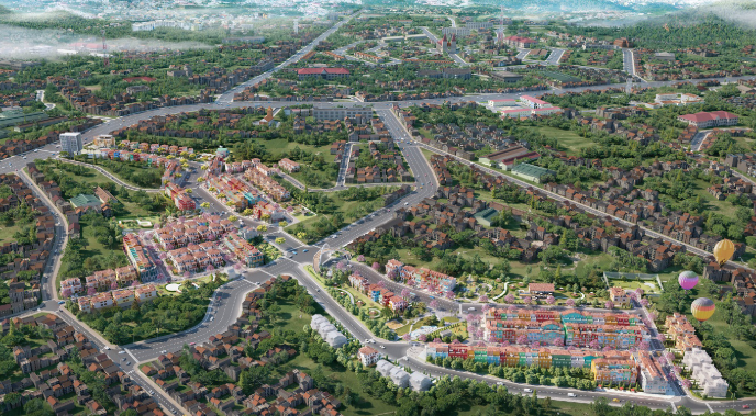 Hình ảnh mô tả đất dính quy hoạch để mở rộng đô thị