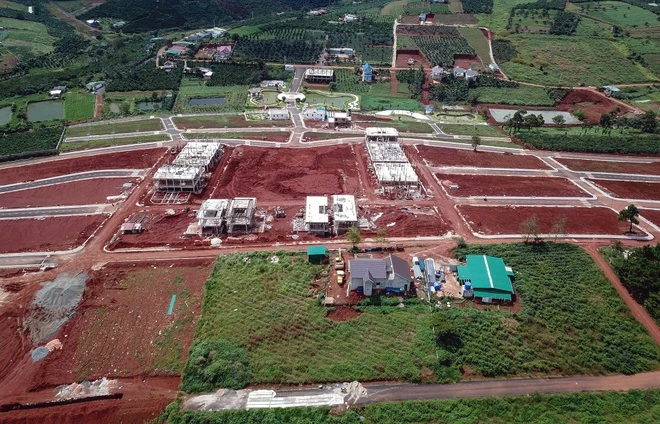 Hình ảnh xây dựng ở Bảo Lộc