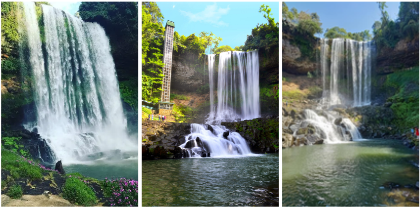 Hình ảnh thác Dambri Bảo Lộc