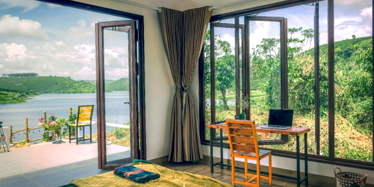 Top 5 homestay view trực diện Hồ tại Bảo Lộc