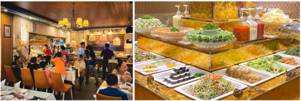 Hình ảnh quán chay Tịnh Tâm