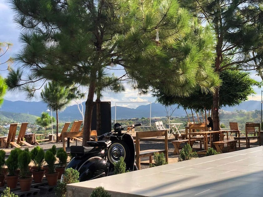 Hình ảnh khu vui chơi kết hợp cà phê